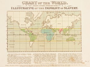 Chart of the World, na Mercator