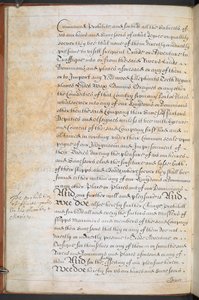 Listina udělená Společnosti anglických královských dobrodruhů obchodujících v Africe, Sloane MS 205, f.8v od English School