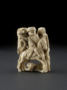 Chessman, možná 13. století, od English School