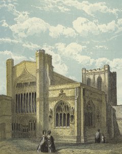 Chester Cathedral, South West View od English School