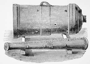 Chinese Monster Mortar, 1845 od English School