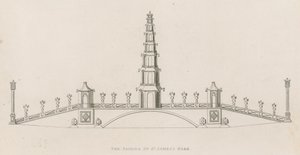 Čínská pagoda a most, St James