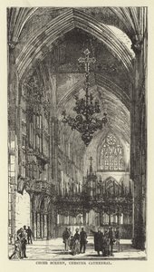 Sbor Screen, Chester Cathedral od English School