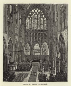 Choir of Wells Cathedral od English School