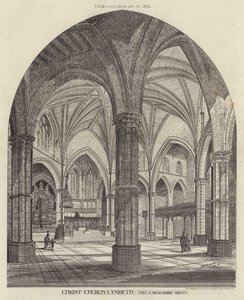 Christ Church, Lambeth (rytina) od English School