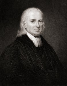 Christian Friedrich Schwartz (1726-96) z Galerie portrétů, vydané v roce 1833