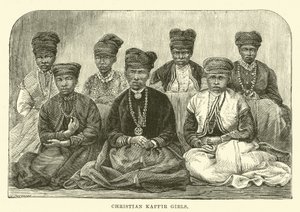 Christian Kaffir Girls od English School