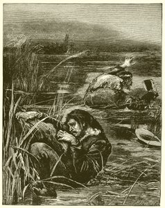 Křesťanský a poddajný v Slough of Despond od English School