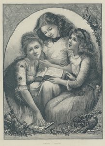 Vánoční příběhy (rytina) od English School