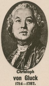 Christoph von Gluck (rytina) od English School