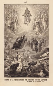 Druhý příchod Krista (rytina) od English School