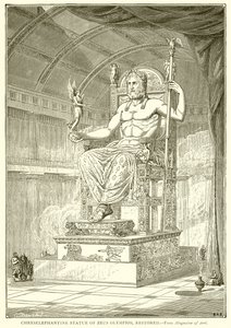 Chryselefantine Statie of Zeus Olympios, Restorid od English School