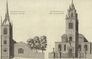 Kostel St Dunstan na východě a Kostel St James Garlickhythe, Londýn