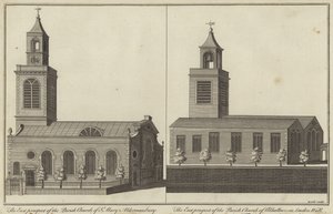 Kostel Panny Marie, Aldermanbury a Church of Allhallows na londýnské zdi, Londýn