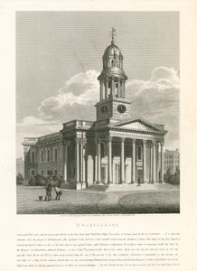 Kostel St Marylebone, Londýn od English School