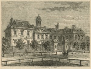 Clarendon House v roce 1666 od English School