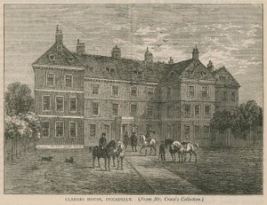 Clarges House, Piccadilly, Londýn od English School