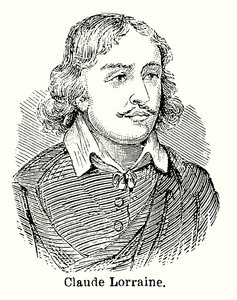 Claude Lorraine (litografie) od English School