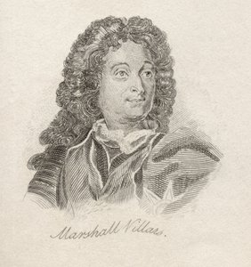 Claude Louis Hector de Villars, z Crabbova historického slovníku, vydaného v roce 1825. od English School