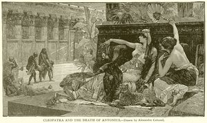 Kleopatra a Antoniova smrt od English School