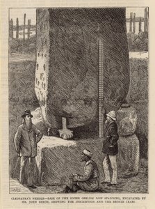 Cleopatras Needle - základ sesterského obelisku od English School