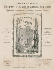 Clerkenwell, St Johns Gate, Benjamin Foster od English School