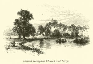 Clifton Hampden Church a Ferry od English School