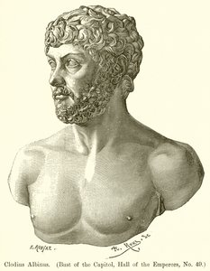 Clodius Albinus. (Busta Kapitolu, Síň císařů, č. 49)