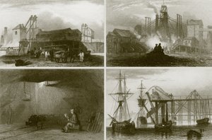 Uhelné doly od English School