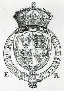 Erb královny Alžběty I. od English School
