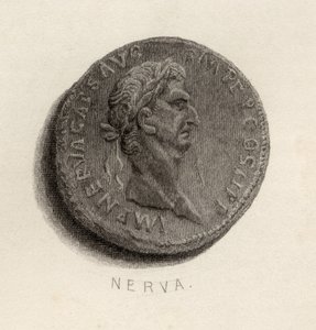 Mince z doby Nervy Caesara Augusta
