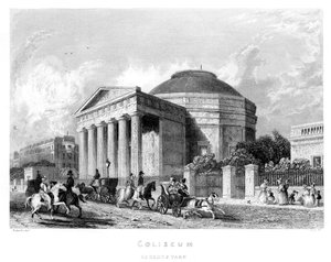 Koloseum, Regents Park, 1837 od English School