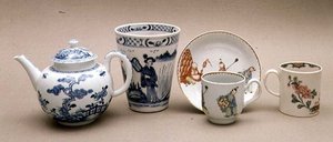 Kolekce liverpoolského porcelánu od English School