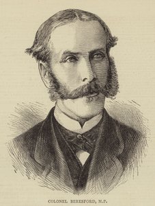 Plukovník Beresford, MP (rytina) od English School