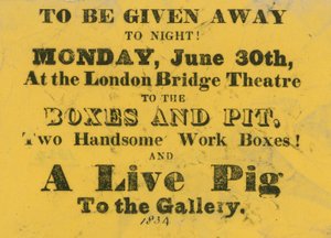 Soutěžní ceny budou předány v London Bridge Theatre od English School