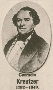 Conradin Kreutzer (hlubotisk) od English School