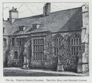 Corpus Christi College, Old Hall a Master