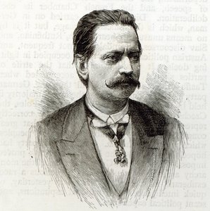 Hrabě Taafe, z „Hodiny volného času“, 1891 od English School