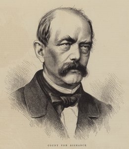hrabě von Bismarck (rytina) od English School