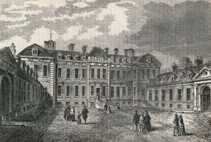 Nádvoří domu Montagu od English School