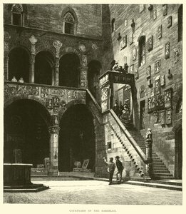 Nádvoří Bargello od English School