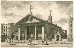 Covent Garden Market, Londýn od English School