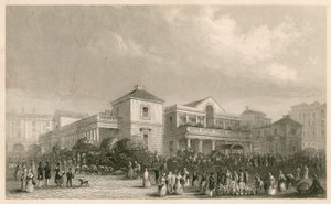 Covent Garden Market, Londýn od English School
