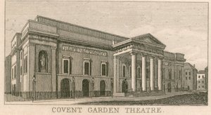 Covent Garden Theatre, Londýn od English School