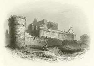 Hrad Craigmillar od English School