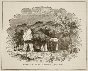 Cromlech v Plas Newydd, Anglesey od English School