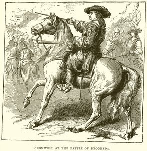 Cromwell v bitvě u Droghedy