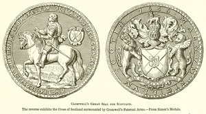 Cromwells Great Seal pro Skotsko od English School