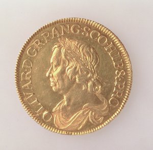 Koruna Olivera Cromwella (1599-1658), London Mint, 1658 (avers) (zlato) (revers viz 168064)
