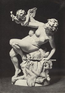 Amor a Bacchante od English School